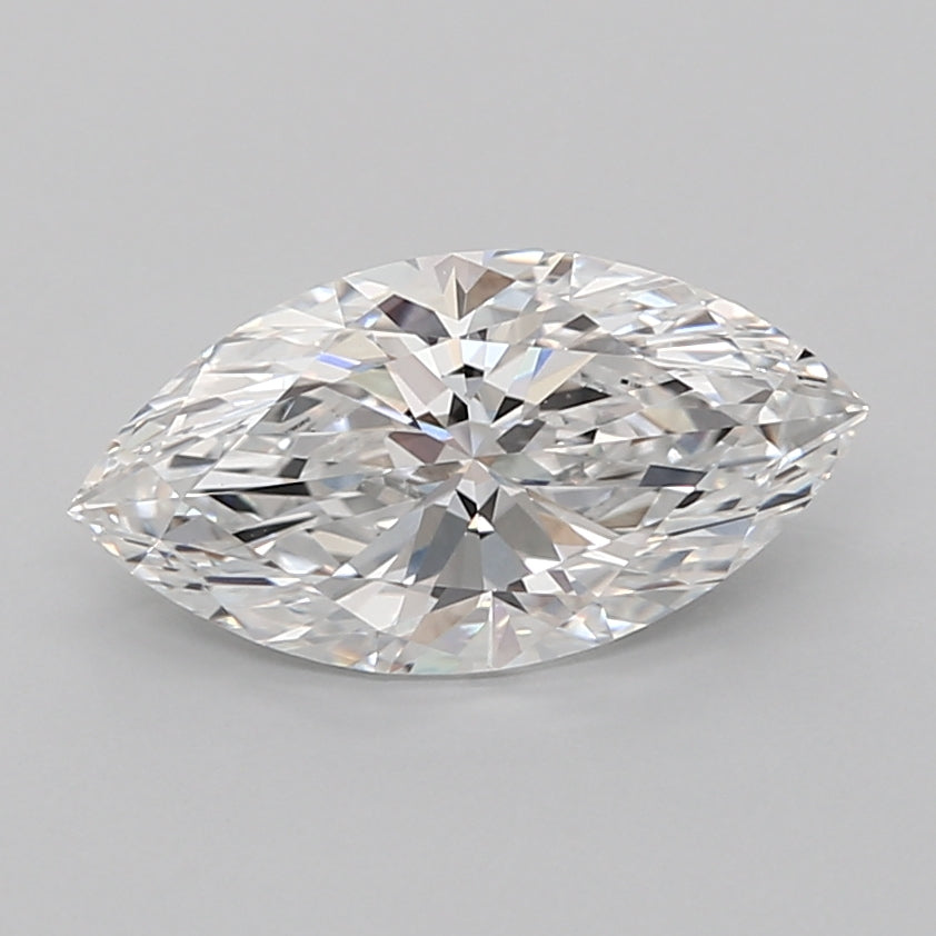 2.02 Carat Marquise Shaped, Ideal Cut, E Color, VVS2 Clarity, IGI Certified Lab Grown Diamond