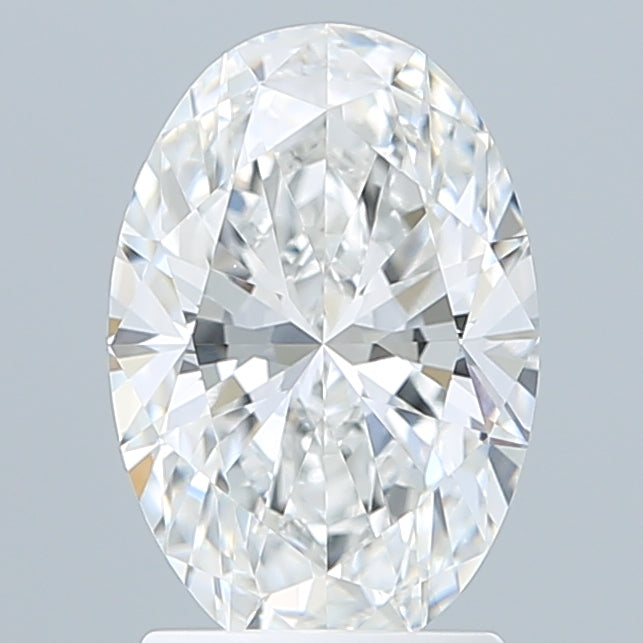 2.05 Carat Oval Shaped, Ideal Cut, E Color, VVS2 Clarity, IGI Certified Lab Grown Diamond