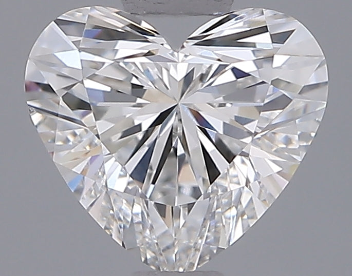 1.03 Carat Heart Shaped, Ideal Cut, E Color, IF Clarity, IGI Certified Lab Grown Diamond