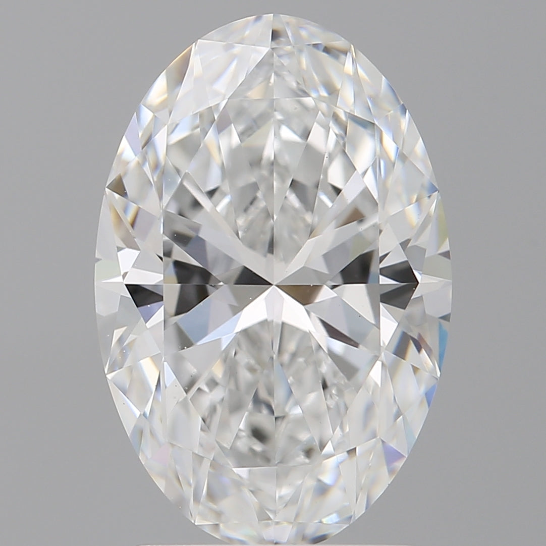 2.60 Carat Oval Shaped, Ideal Cut, E Color, VVS2 Clarity, IGI Certified Lab Grown Diamond
