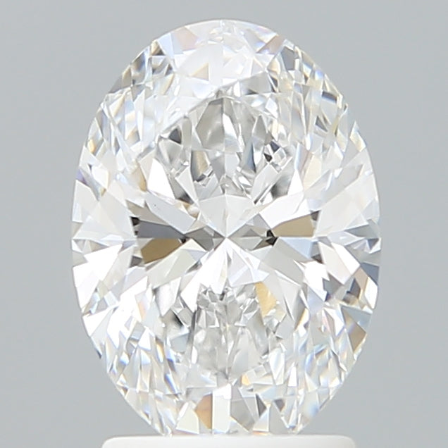 2.14 Carat Oval Shaped, Ideal Cut, D Color, VVS2 Clarity, IGI Certified Lab Grown Diamond