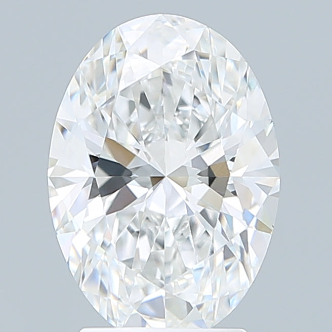 3.07 Carat Oval Shaped, Ideal Cut, E Color, VVS2 Clarity, IGI Certified Lab Grown Diamond