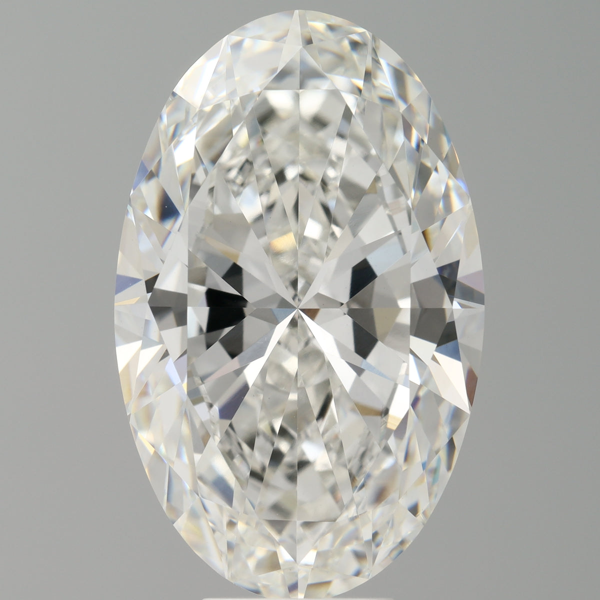 9.10 Carat Oval Shaped, Ideal Cut, F Color, VVS2 Clarity, IGI Certified Lab Grown Diamond