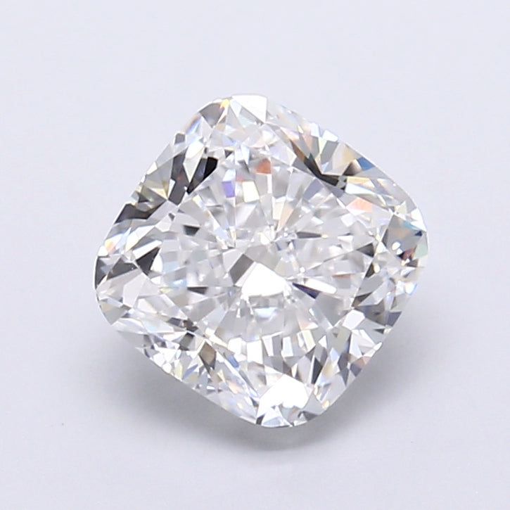 1.90 Carat Cushion Shaped, Very Good Cut, D Color, VVS2 Clarity, IGI Certified Lab Grown Diamond
