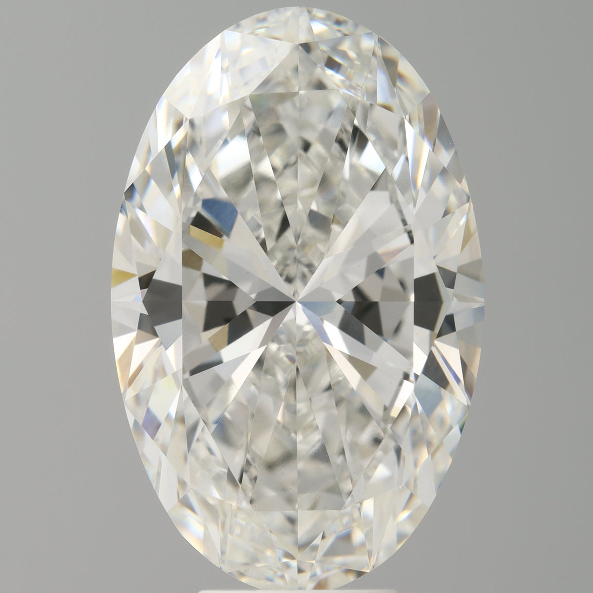 8.53 Carat Oval Shaped, Ideal Cut, F Color, VVS2 Clarity, IGI Certified Lab Grown Diamond