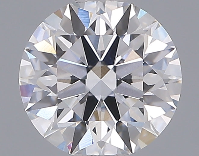 1.04 Carat Round Shaped, Ideal Cut, D Color, VVS2 Clarity, IGI Certified Lab Grown Diamond
