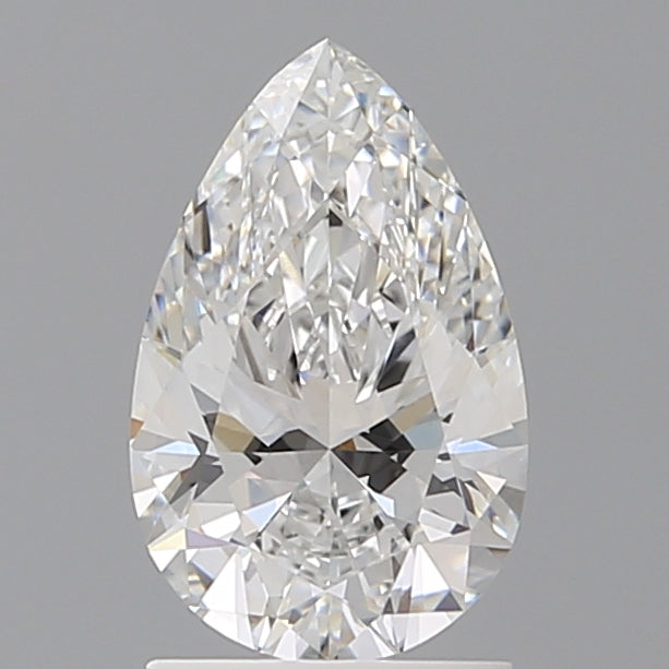 1.54 Carat Pear Shaped, Ideal Cut, E Color, VVS2 Clarity, IGI Certified Lab Grown Diamond