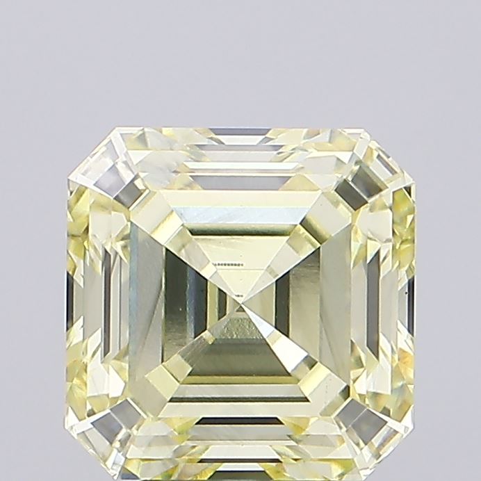 5.35 Carat Asscher Shaped, Ideal Cut, VS1 Clarity, IGI Certified Lab Grown Diamond