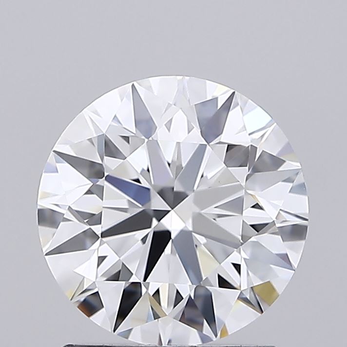 1.55 Carat Round Shaped, Ideal Cut, D Color, VVS1 Clarity, IGI Certified Lab Grown Diamond