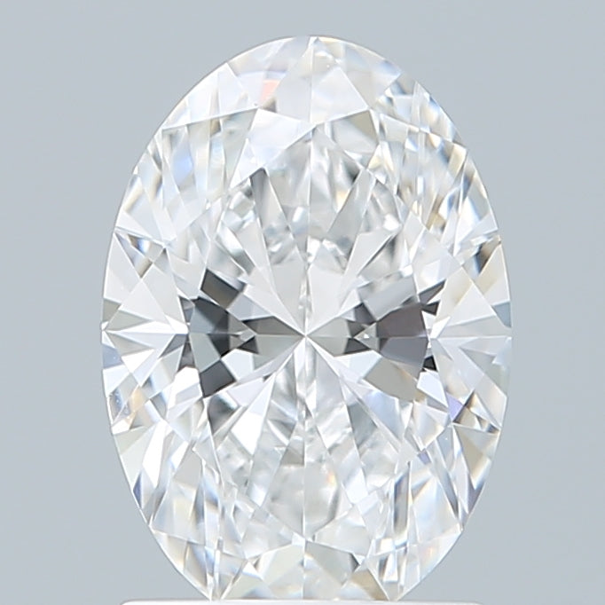 1.60 Carat Oval Shaped, Excellent Cut, E Color, VVS1 Clarity, IGI Certified Lab Grown Diamond