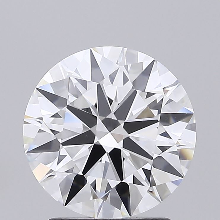 2.20 Carat Round Shaped, Ideal Cut, D Color, FL Clarity, IGI Certified Lab Grown Diamond