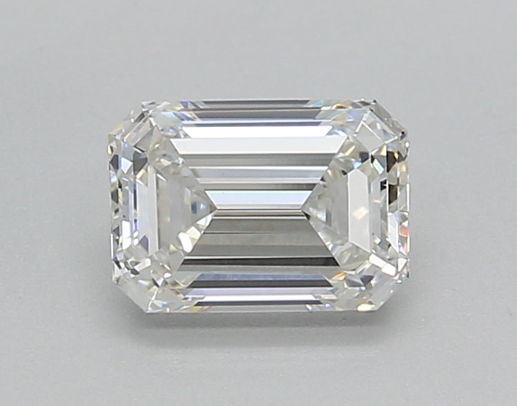 1.01 Carat Emerald Shaped, Excellent Cut, F Color, VVS1 Clarity, IGI Certified Lab Grown Diamond