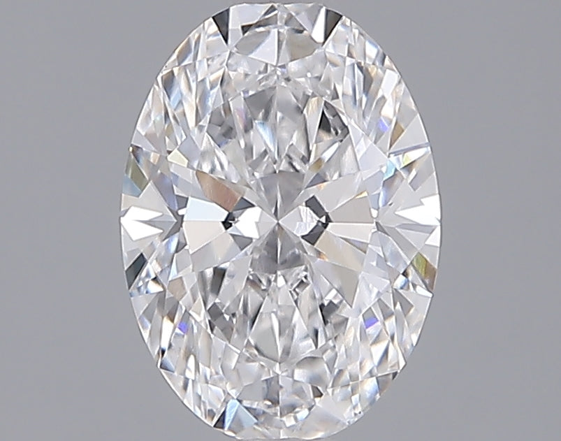1.56 Carat Oval Shaped, Ideal Cut, D Color, VVS2 Clarity, IGI Certified Lab Grown Diamond