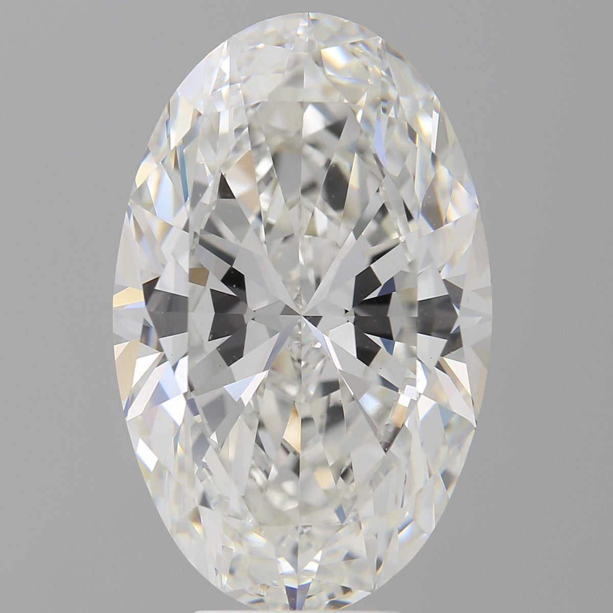 8.11 Carat Oval Shaped, Ideal Cut, F Color, VVS2 Clarity, IGI Certified Lab Grown Diamond