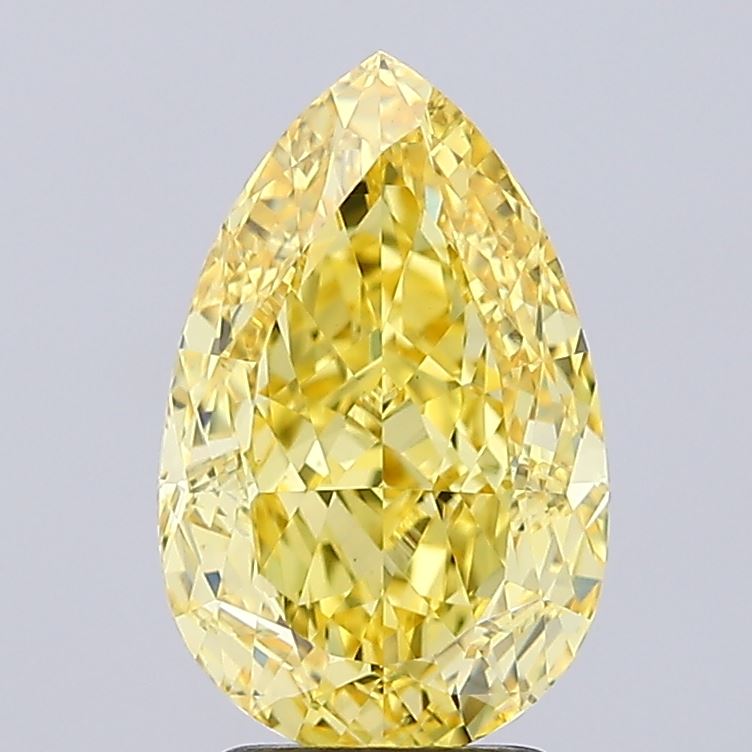 3.21 Carat Pear Shaped, Ideal Cut, VVS2 Clarity, IGI Certified Lab Grown Diamond