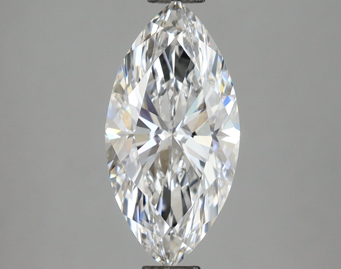 1.60 Carat Marquise Shaped, Ideal Cut, D Color, VVS2 Clarity, IGI Certified Lab Grown Diamond