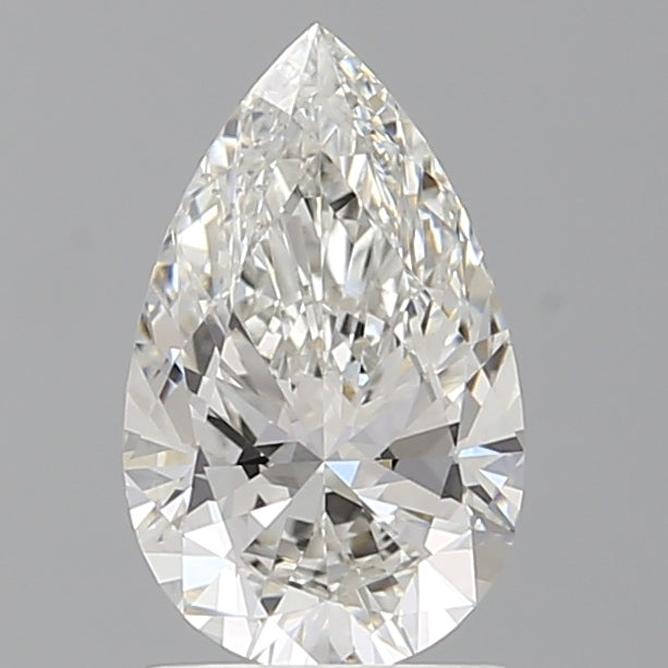 1.59 Carat Pear Shaped, Ideal Cut, F Color, VS1 Clarity, IGI Certified Lab Grown Diamond
