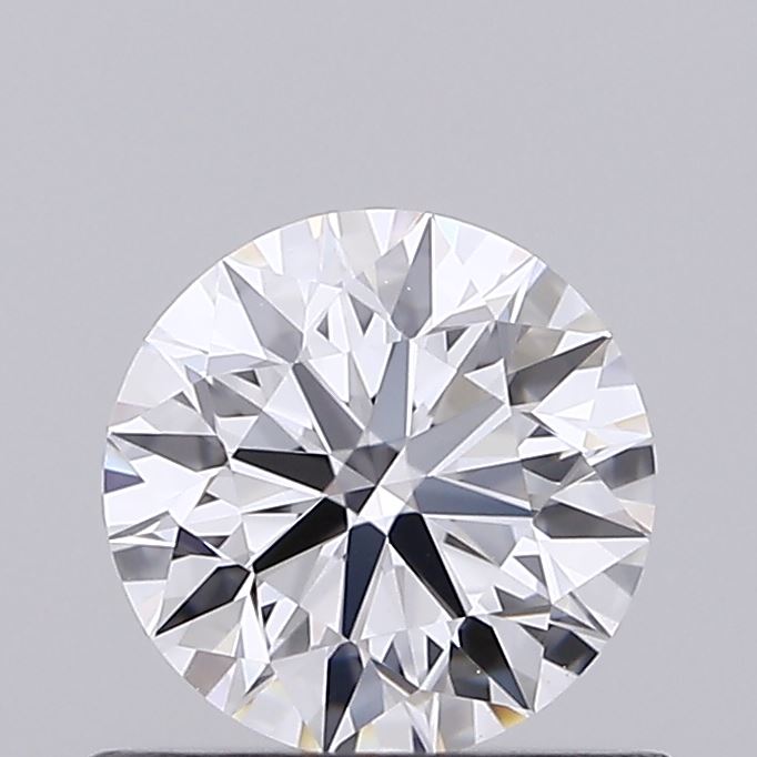 0.53 Carat Round Shaped, Ideal Cut, D Color, VS1 Clarity, IGI Certified Lab Grown Diamond