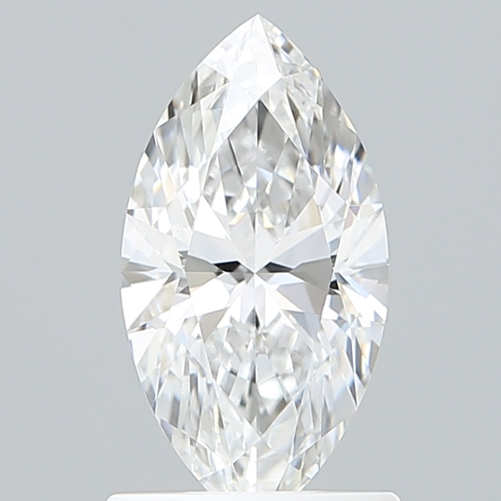 1.08 Carat Marquise Shaped, Ideal Cut, D Color, VVS2 Clarity, IGI Certified Lab Grown Diamond