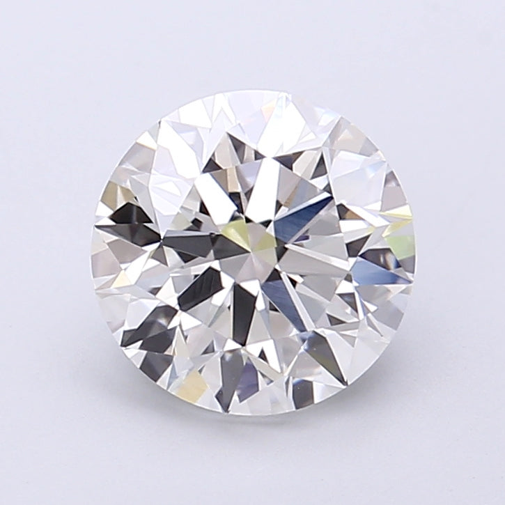 2.02 Carat Round Shaped, Ideal Cut, E Color, VVS2 Clarity, IGI Certified Lab Grown Diamond