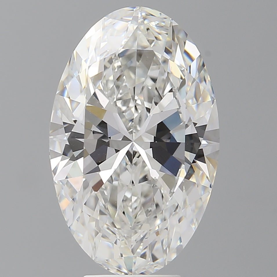 6.55 Carat Oval Shaped, Ideal Cut, E Color, VVS2 Clarity, IGI Certified Lab Grown Diamond