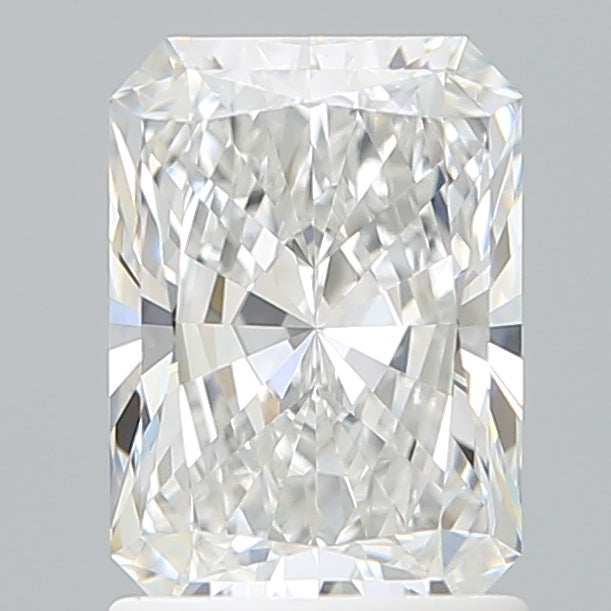 1.54 Carat Radiant Shaped, Excellent Cut, E Color, VVS2 Clarity, IGI Certified Lab Grown Diamond
