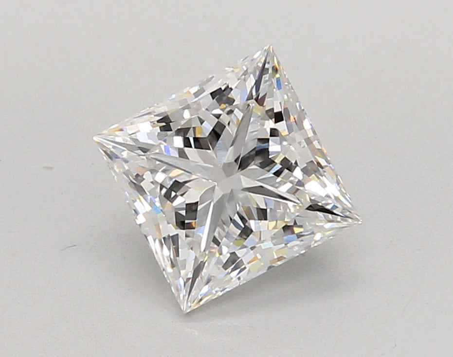 2.05 Carat Princess Shaped, Ideal Cut, E Color, VVS2 Clarity, IGI Certified Lab Grown Diamond