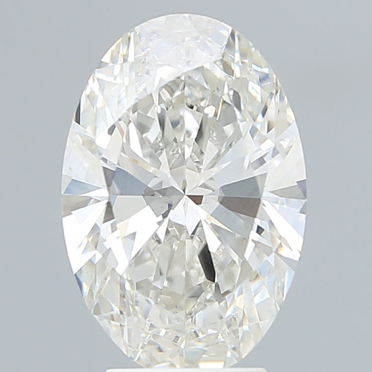 4.04 Carat Oval Shaped, Ideal Cut, G Color, VS1 Clarity, IGI Certified Lab Grown Diamond