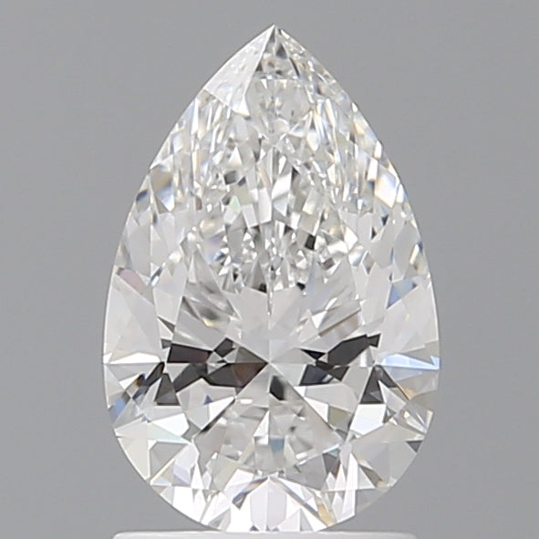 1.59 Carat Pear Shaped, Ideal Cut, E Color, VVS2 Clarity, IGI Certified Lab Grown Diamond