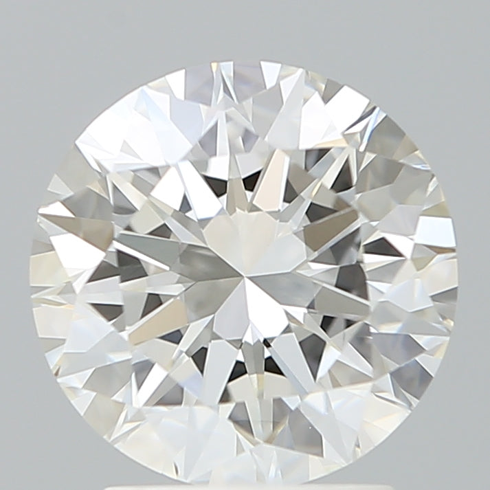 2.55 Carat Round Shaped, Excellent Cut, F Color, VS1 Clarity, IGI Certified Lab Grown Diamond