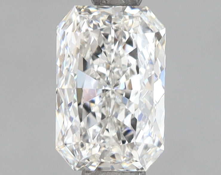 1.02 Carat Radiant Shaped, Excellent Cut, F Color, IF Clarity, IGI Certified Lab Grown Diamond
