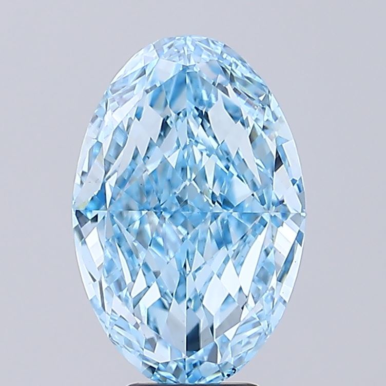 7.36 Carat Oval Shaped, Very Good Cut, VS1 Clarity, IGI Certified Lab Grown Diamond