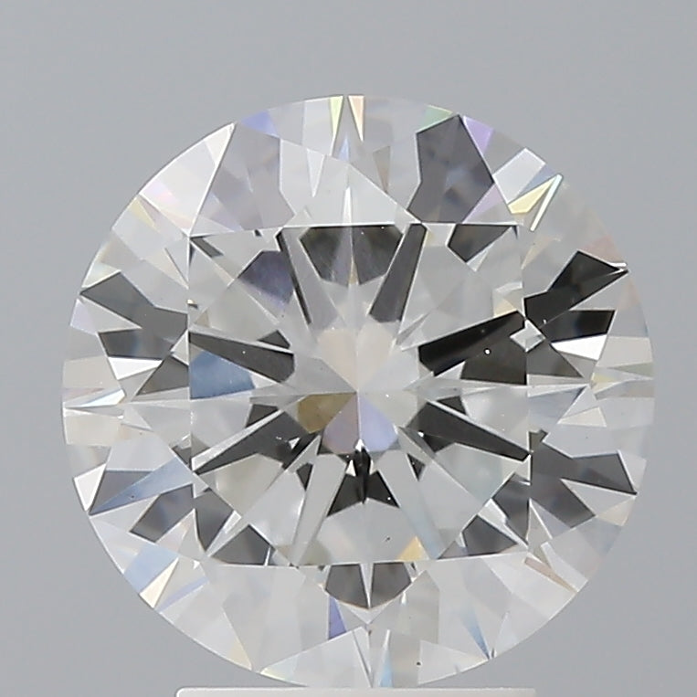 3.51 Carat Round Shaped, Excellent Cut, F Color, VS1 Clarity, IGI Certified Lab Grown Diamond