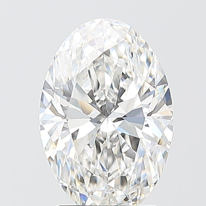 2.09 Carat Oval Shaped, Ideal Cut, E Color, VVS2 Clarity, IGI Certified Lab Grown Diamond