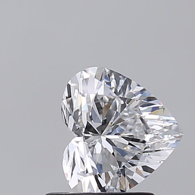 1.02 Carat Heart Shaped, Excellent Cut, D Color, VVS1 Clarity, IGI Certified Lab Grown Diamond