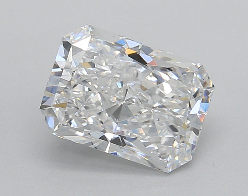 2.02 Carat Radiant Shaped, Excellent Cut, D Color, VS1 Clarity, IGI Certified Lab Grown Diamond