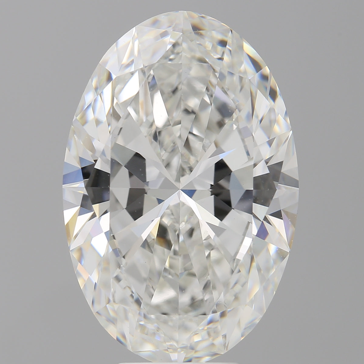 8.60 Carat Oval Shaped, Ideal Cut, F Color, VVS2 Clarity, IGI Certified Lab Grown Diamond