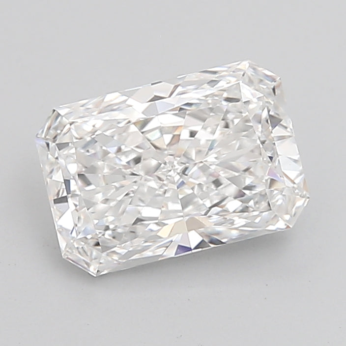 3.04 Carat Radiant Shaped, Ideal Cut, E Color, VVS2 Clarity, IGI Certified Lab Grown Diamond