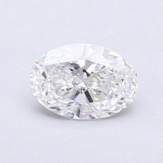 0.53 Carat Oval Shaped, Very Good Cut, D Color, VVS2 Clarity, IGI Certified Lab Grown Diamond