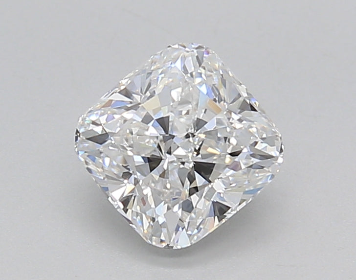 1.01 Carat Cushion Shaped, Excellent Cut, D Color, VVS2 Clarity, IGI Certified Lab Grown Diamond