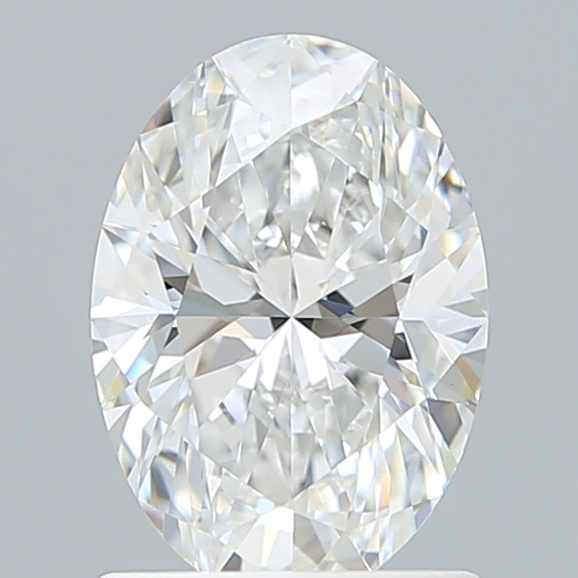 1.33 Carat Oval Shaped, Excellent Cut, D Color, VVS2 Clarity, IGI Certified Lab Grown Diamond