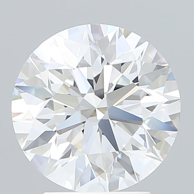 3.18 Carat Round Shaped, Excellent Cut, E Color, VVS2 Clarity, IGI Certified Lab Grown Diamond