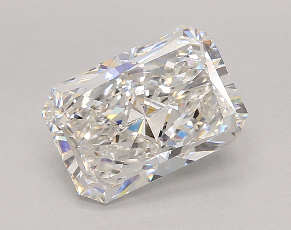 3.00 Carat Radiant Shaped, Ideal Cut, E Color, VS1 Clarity, IGI Certified Lab Grown Diamond
