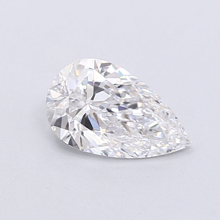 0.90 Carat Pear Shaped, Very Good Cut, E Color, VVS2 Clarity, IGI Certified Lab Grown Diamond