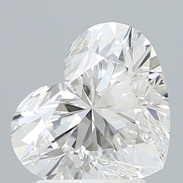 2.35 Carat Heart Shaped, Ideal Cut, E Color, VVS2 Clarity, IGI Certified Lab Grown Diamond