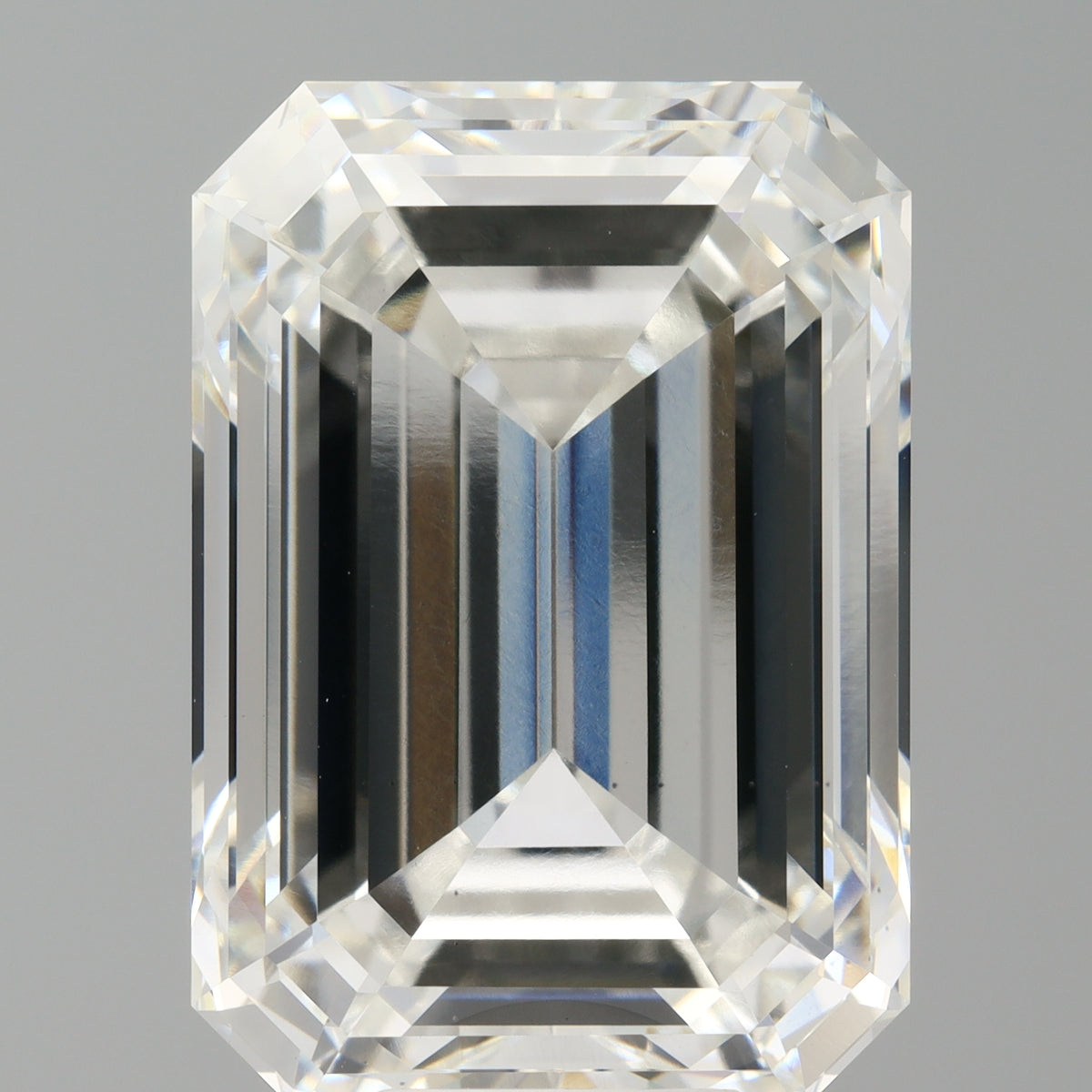 11.06 Carat Emerald Shaped, Ideal Cut, F Color, VS2 Clarity, IGI Certified Lab Grown Diamond
