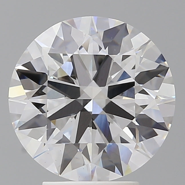 4.02 Carat Round Shaped, Ideal Cut, E Color, VS1 Clarity, IGI Certified Lab Grown Diamond