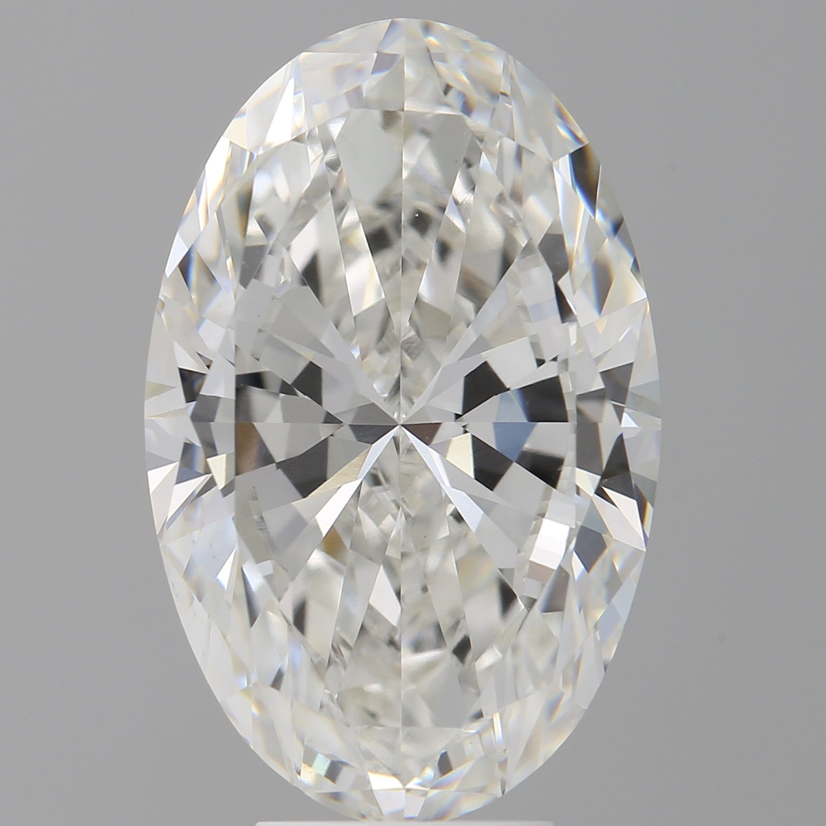 7.01 Carat Oval Shaped, Excellent Cut, F Color, VVS2 Clarity, IGI Certified Lab Grown Diamond