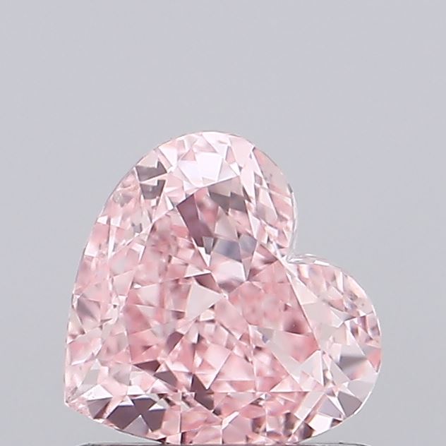 0.97 Carat Heart Shaped, Ideal Cut, VS1 Clarity, IGI Certified Lab Grown Diamond
