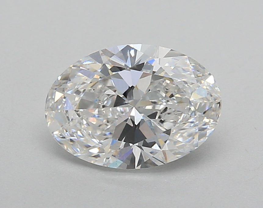1.42 Carat Oval Shaped, Excellent Cut, D Color, VS1 Clarity, IGI Certified Lab Grown Diamond